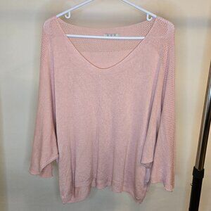 Stingray Poncho in Pink {Made in Italy}